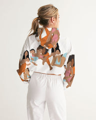 candalll Women's Cropped Windbreaker