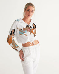 candalll Women's Cropped Windbreaker